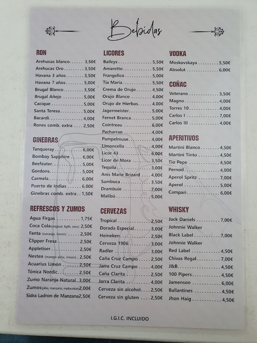 Menu El Típico Español-5