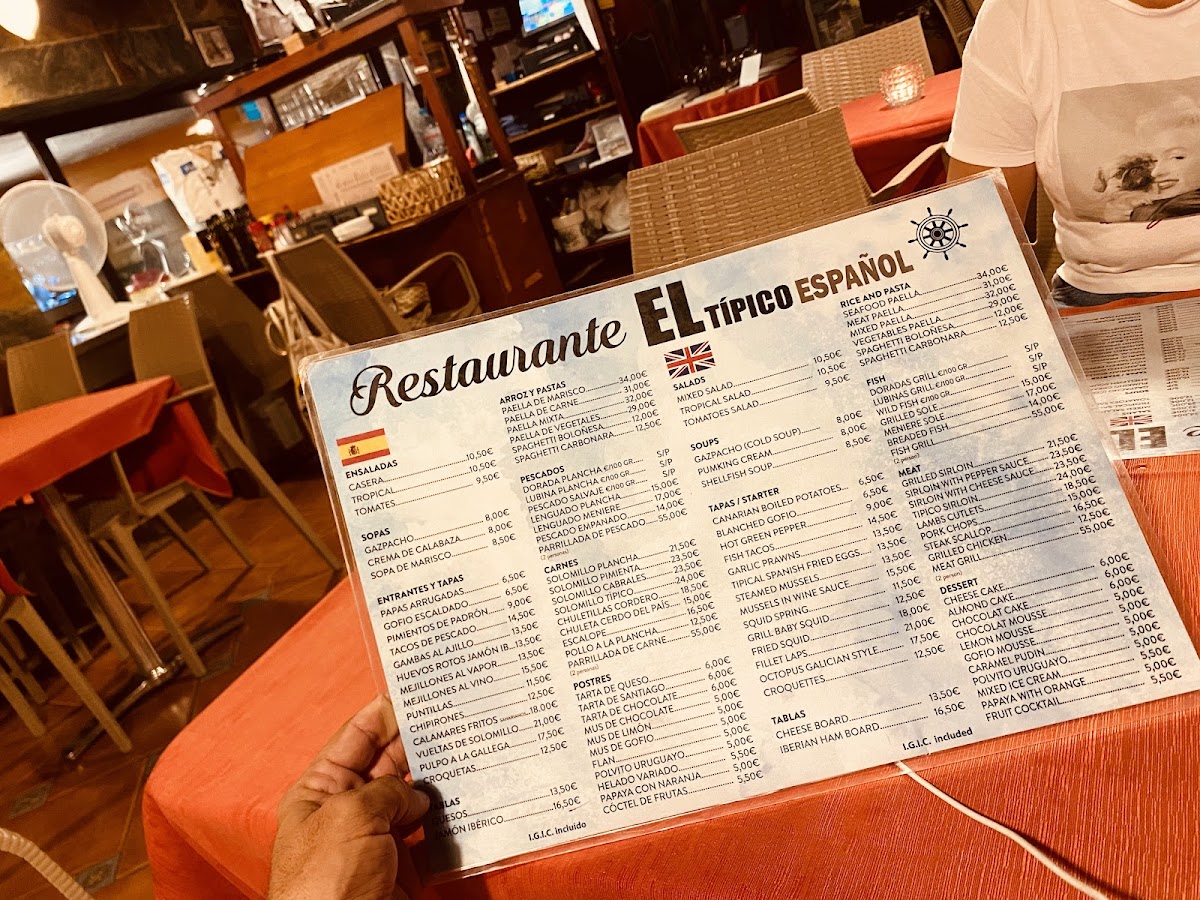 Menu El Típico Español-6